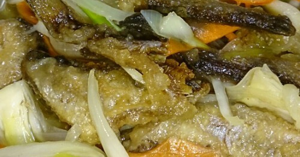 骨まで食べれる ハタハタの南蛮漬け レシピ 作り方 By 結城真珠 クックパッド 簡単おいしいみんなのレシピが356万品