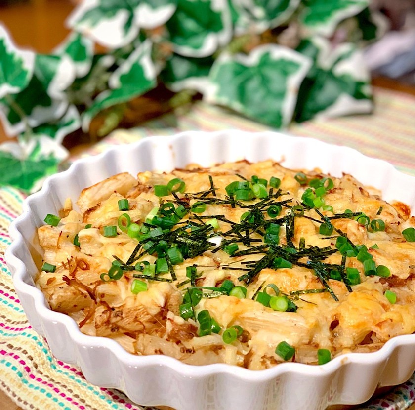長芋とえのきのチーズ焼き♪ by はらぺこあゆ 【クックパッド】 簡単おいしいみんなのレシピが355万品