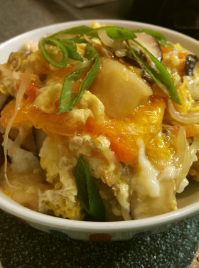 【もやしと麩で】ボリューム満点!節約丼