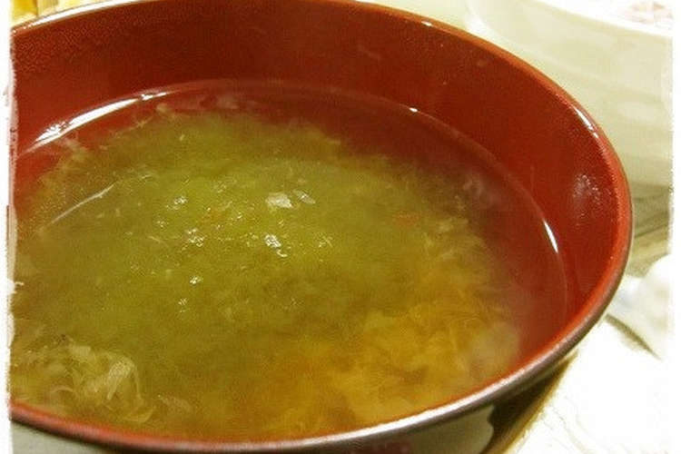 即席 とろろ昆布のお吸い物 レシピ 作り方 By Rarararako クックパッド 簡単おいしいみんなのレシピが359万品