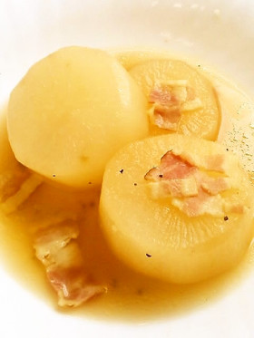 ☺コンソメで簡単おかず♪大根の洋風煮物☺