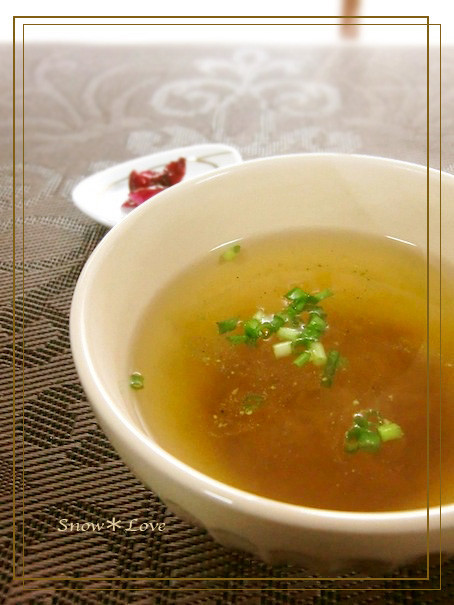 簡単☆お湯を注いで〜なめ茸のお吸い物