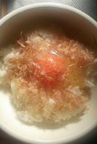 一工夫アレンジ料理卵かけご飯☆