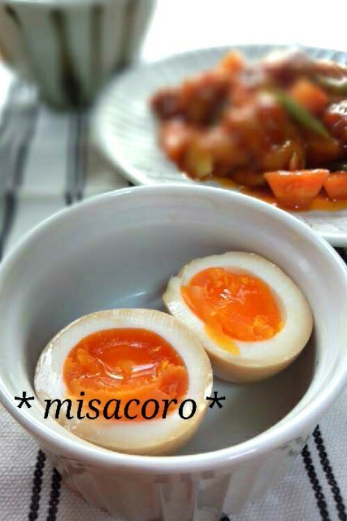 m簡単☆ラーメン屋の煮卵の画像