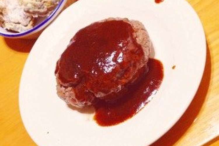 さわやかげんこつハンバーグ負けない私流 レシピ 作り方 By ぺトロ クックパッド