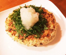 ダイエットの味方☆豆腐と蓮根のハンバーグ