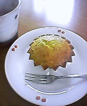 パインジュースとココナッツのケーキ