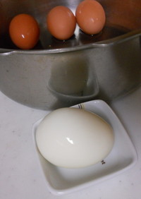 加圧２分！圧力鍋で時短、固ゆで卵☆