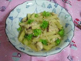 豚じゃがのカレー風味