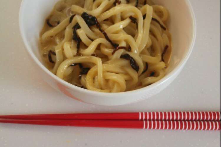 ずぼら飯 卵塩こぶうどん レシピ 作り方 By すーみえ クックパッド 簡単おいしいみんなのレシピが349万品