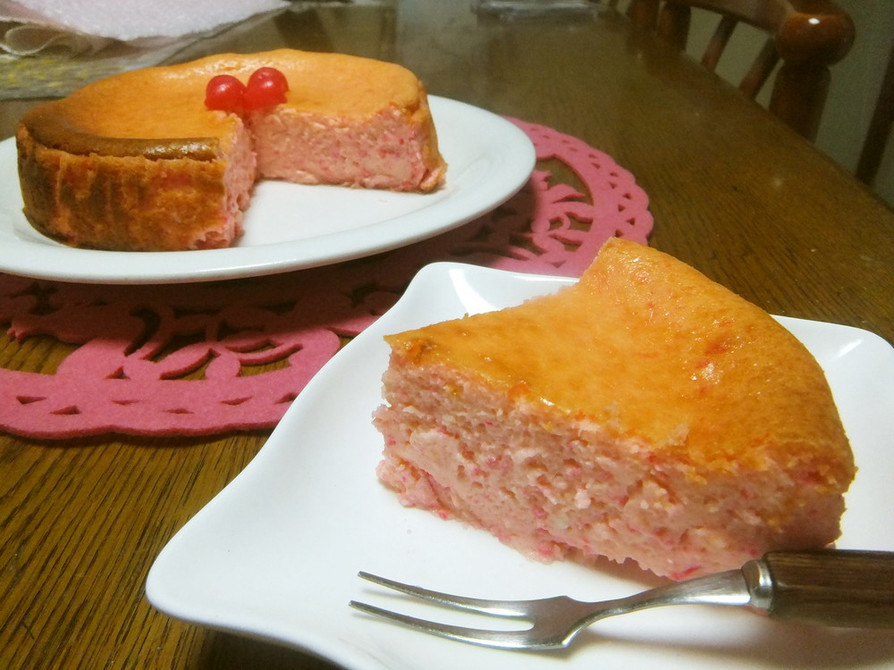 ♡さくらんぼ♡春色ケーキ♡の画像
