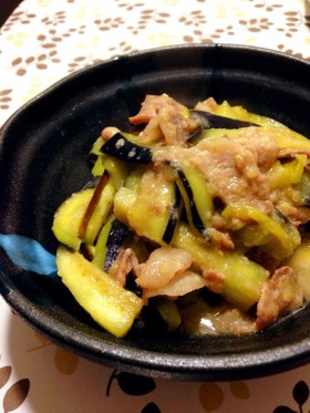 ごはんにあう!なすと豚肉のみそ炒め