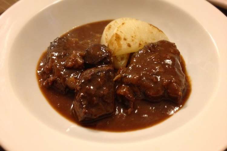 おもてなしに 牛すね肉の味噌ワイン煮 レシピ 作り方 By るーる クックパッド