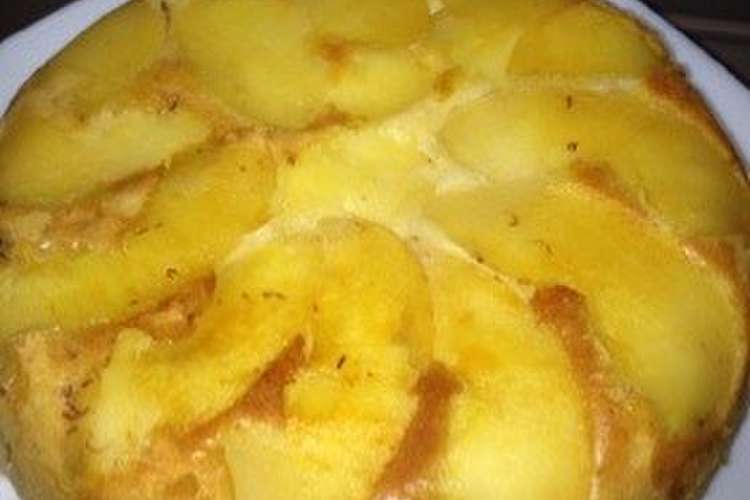 簡単 林檎バナナチョコケーキhm炊飯器 レシピ 作り方 By ゆこりーな クックパッド