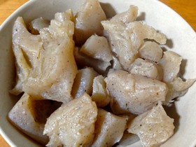 こんなに簡単でいいの!?蒟蒻の灰汁抜き!