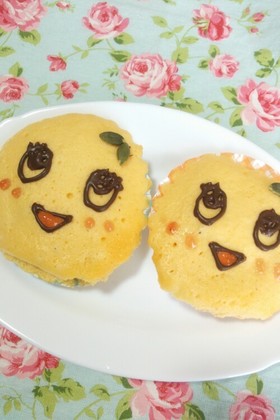 HMで梨入りカワイイ☆ふなっしー蒸しパン