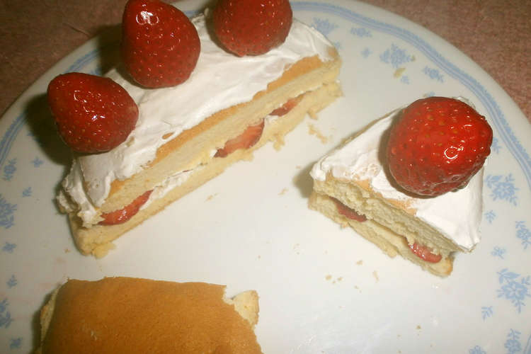 ふわふわスポンジケーキ レシピ 作り方 By 白いぐれーぷ クックパッド 簡単おいしいみんなのレシピが355万品