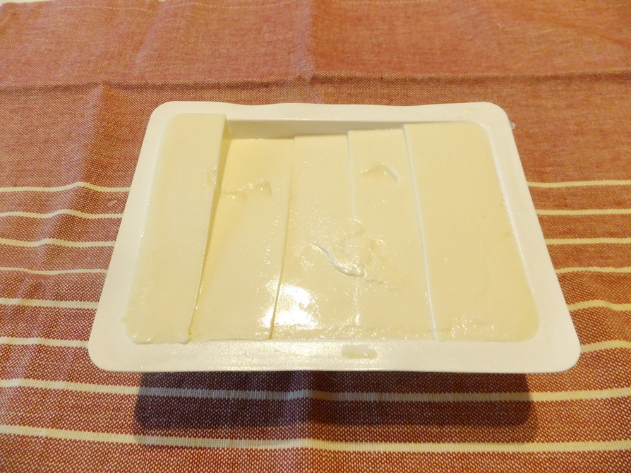 豆腐の水切り…ずぼらちゃん…の画像
