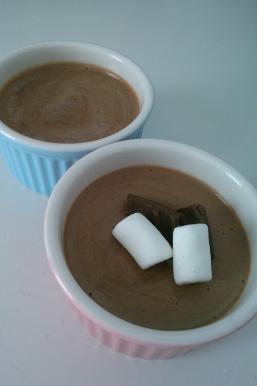 ◆簡単◆豆乳とマシュマロでチョコムースの画像
