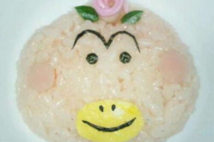 子供が喜ぶキャラご飯 はなかっぱ レシピ 作り方 By まま クックパッド