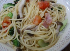フレッシュトマトのパスタ
