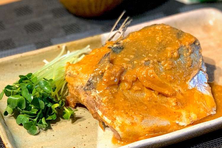 さばのすりごま味噌煮 レシピ 作り方 By はらぺこあゆ クックパッド 簡単おいしいみんなのレシピが366万品