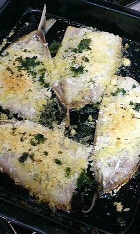鰯のパン粉焼き