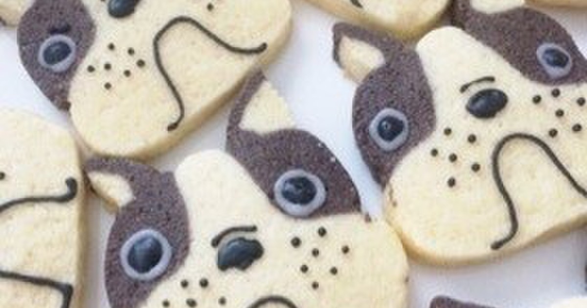 かわいい犬のブル アイスボックスクッキー レシピ 作り方 By プクル クックパッド 簡単おいしいみんなのレシピが366万品
