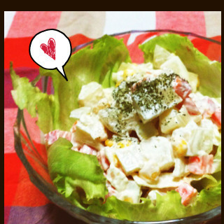 【簡単！冷蔵庫整理！】サイコロなサラダの画像