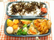 食物繊維・野菜たっぷり健康パパ弁2の写真