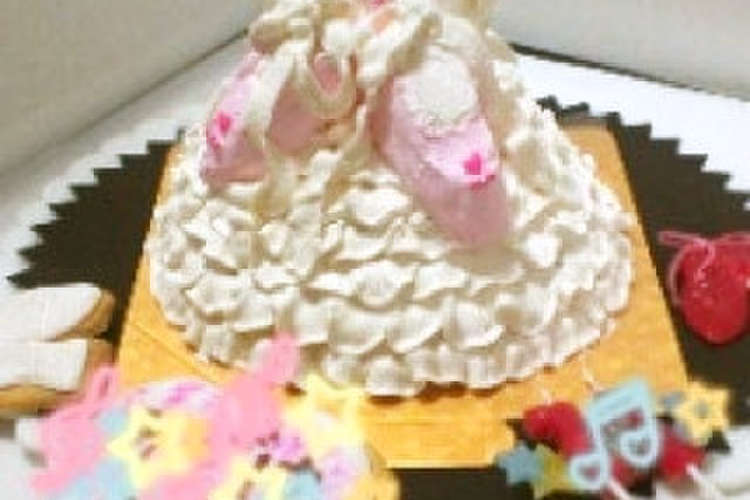 バレリーナデコレーションケーキ レシピ 作り方 By カラフルお菓子デコ クックパッド 簡単おいしいみんなのレシピが363万品