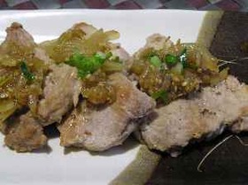 玉葱が甘~い☆トンテキ玉葱ソース