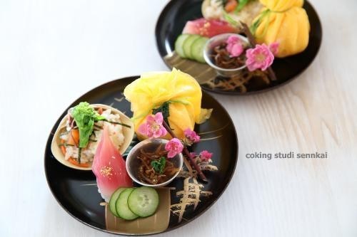 手抜きレシピ おもてなし茶巾寿司の画像