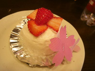 【レンジで蒸しパン】で簡単☆離乳食ケーキの写真