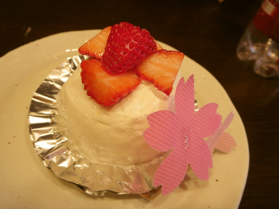 【レンジで蒸しパン】で簡単☆離乳食ケーキの画像