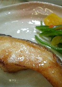 白身魚の辛味焼き