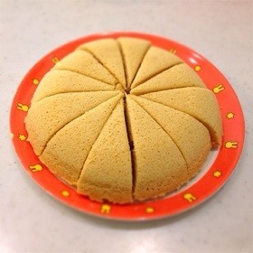 おからパウダーのレンジ蒸しパン〜メープル