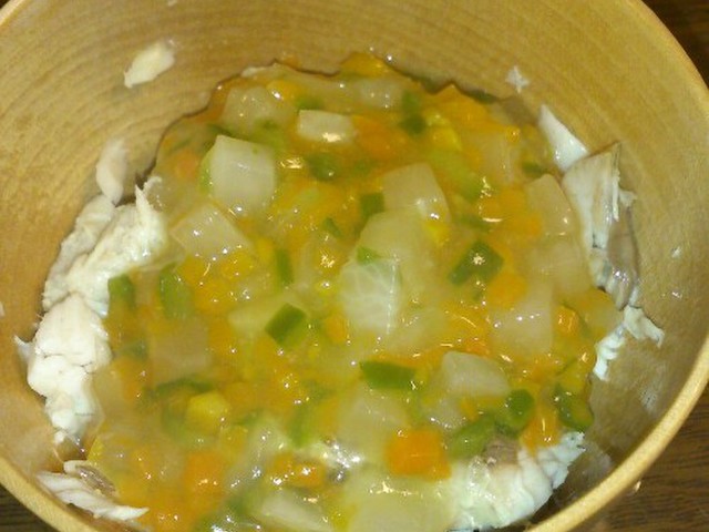 離乳食後期 白身魚の野菜あんかけ レシピ 作り方 By りんりんまめこ クックパッド 簡単おいしいみんなのレシピが373万品