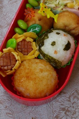 簡単!きなこおにぎり♪お弁当やおやつに☆