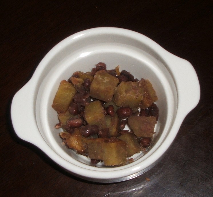 さつま芋と小豆の甘煮の画像