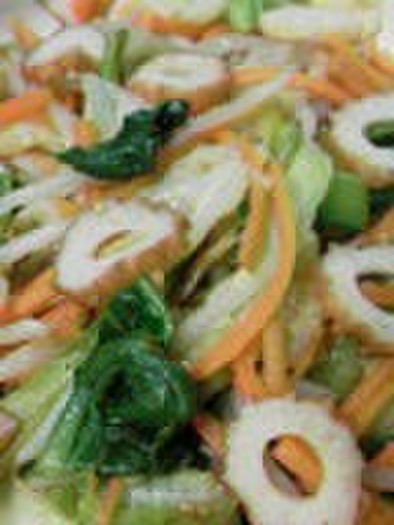 給食の味♪野菜の中華和えの写真