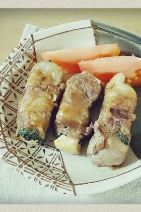 豚こまで*豆腐の肉巻き*生姜焼き