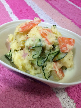 レンジで簡単!すぐできるポテトサラダ!♡