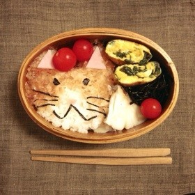 猫のおかか弁当の画像