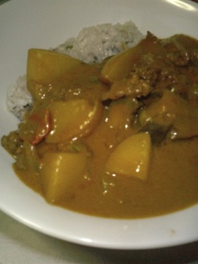 ハッシュドココナッツカレー