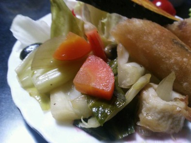 中華風野菜炒めの写真