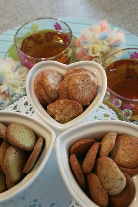 父の日に☆卵白で子供と作る3種クッキー