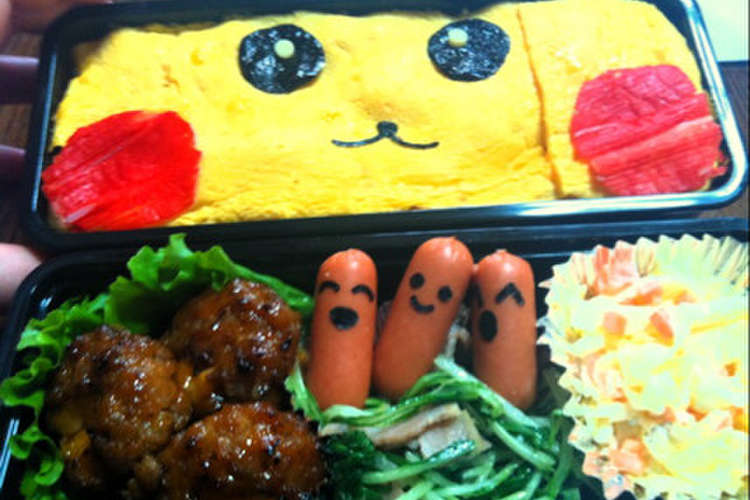 簡単 ピカチュウ弁当 レシピ 作り方 By 168mama クックパッド 簡単おいしいみんなのレシピが368万品
