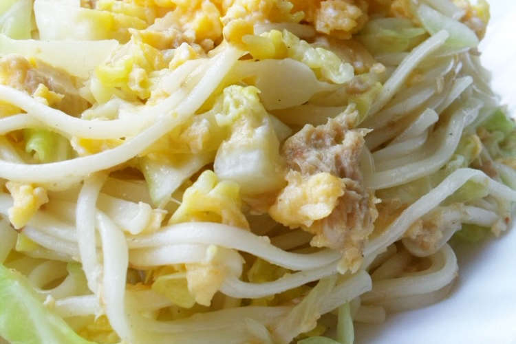 キャベツとツナのミモザ素麺ちゃんぷるー レシピ 作り方 By ゆんやともも クックパッド 簡単おいしいみんなのレシピが360万品