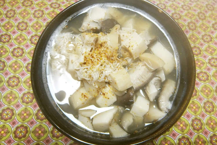 エリンギ ホタテ貝柱缶でスープ レシピ 作り方 By キン肉まん クックパッド 簡単おいしいみんなのレシピが351万品
